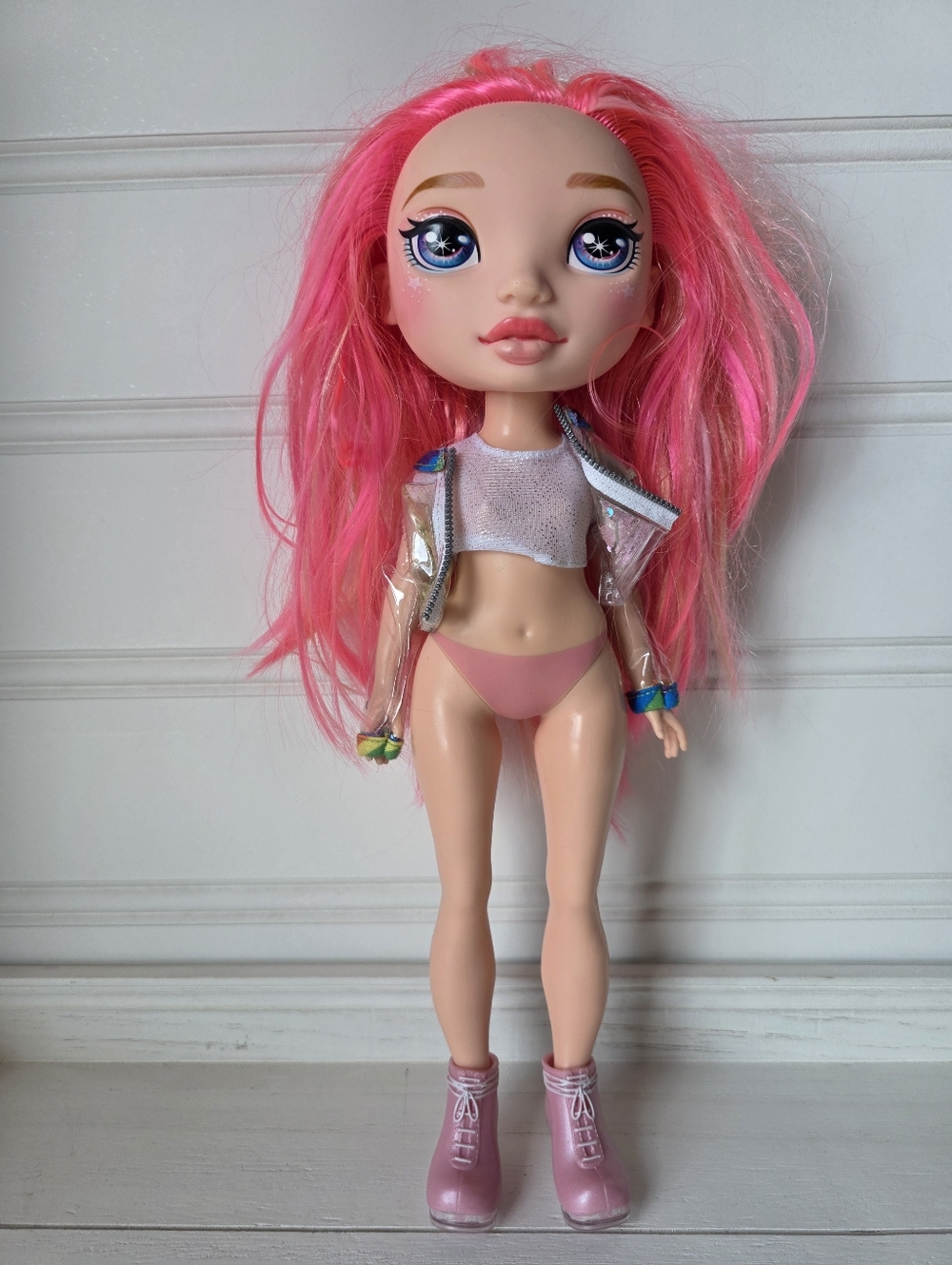 MGA Rainbow Surprise Poopsie Pixie Rose Doll Pink Hair 2019